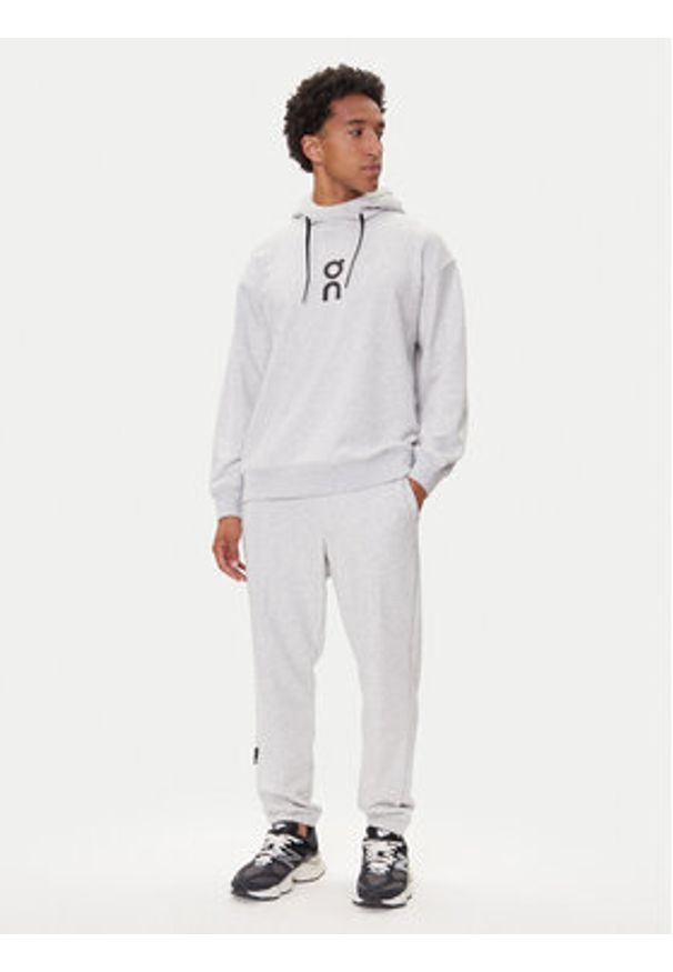 On Spodnie dresowe Club Pants 1ME1004 Szary Relaxed Fit. Kolor: szary. Materiał: bawełna