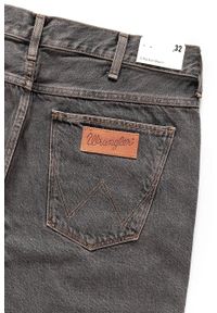 Wrangler - SPODENKI MĘSKIE WRANGLER 5 POCKET SHORT DESERT BLACK W14CRJ26N. Materiał: jeans #8