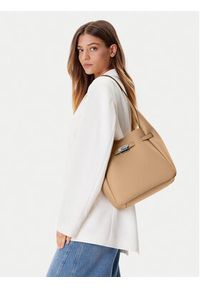 DKNY Torebka R52CAK42 Brązowy. Kolor: brązowy. Materiał: skórzane #4