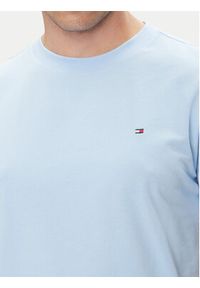 TOMMY HILFIGER - Tommy Hilfiger T-Shirt UM0UM03362 Błękitny Regular Fit. Kolor: niebieski. Materiał: bawełna