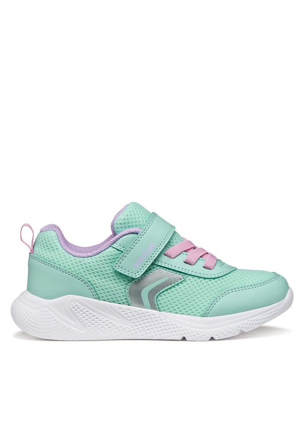 Sneakersy Geox. Kolor: zielony