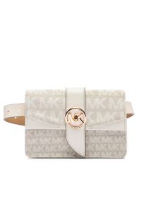 Saszetka nerka MICHAEL Michael Kors 558766 Lt Cream. Kolor: beżowy. Materiał: materiał #1
