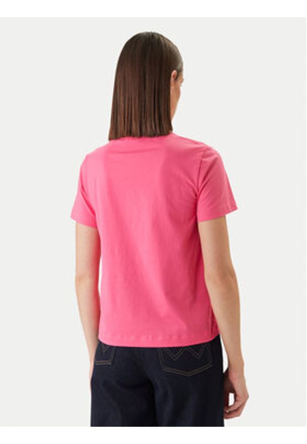 GANT - Gant T-Shirt 4200277 Różowy Regular Fit. Kolor: różowy. Materiał: bawełna