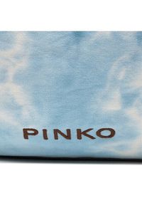 Pinko Torebka Pagoda Extra Shopper PE 24 PLTT 102911 A1MB Błękitny. Kolor: niebieski