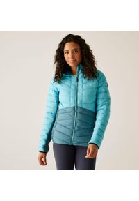 Regatta - Kurtka damska przejściowa ocieplana z kapturem Dalent. Typ kołnierza: kaptur. Kolor: niebieski. Materiał: puch, syntetyk. Sport: turystyka piesza #1