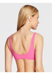 Calvin Klein Swimwear Góra od bikini KW0KW01883 Różowy. Kolor: różowy. Materiał: syntetyk #3