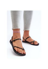 Damskie Sandały 82842 Ipanema Fashion Sandal Viii Fem Czarne. Okazja: na co dzień. Zapięcie: pasek. Kolor: czarny. Materiał: guma. Styl: casual #3