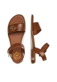 Beverly Hills Polo Club Sandały WI16-BAGA-02 Brązowy. Kolor: brązowy. Materiał: skóra #4