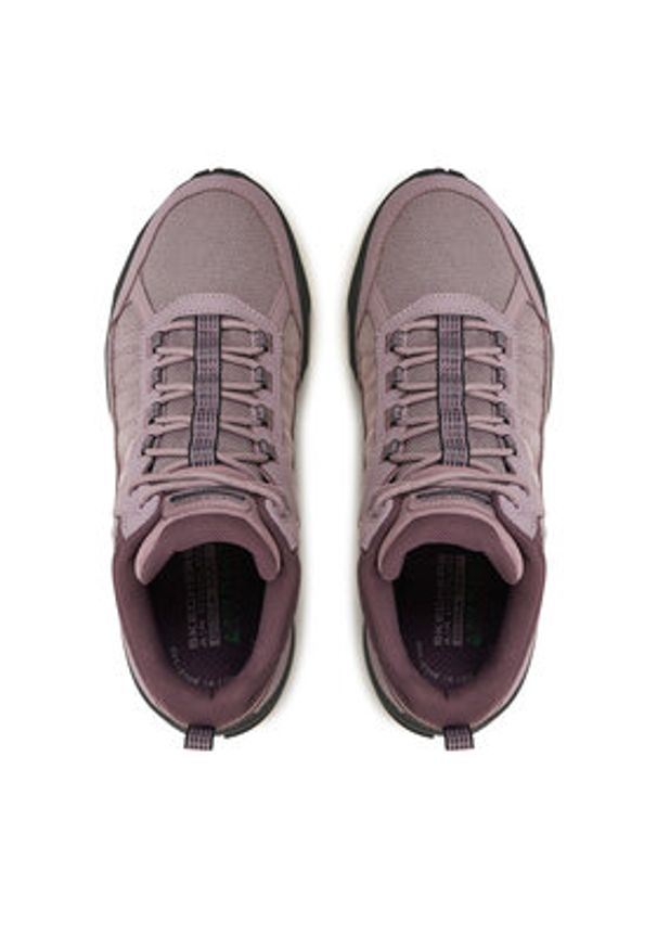 skechers - Skechers Trekkingi Go Run Trail Altitude 2.0 129531/MVE Fioletowy. Kolor: fioletowy. Materiał: skóra, zamsz