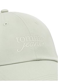 TOMMY HILFIGER - Tommy Hilfiger Czapka z daszkiem Script AW0AW17815 Zielony. Kolor: zielony. Materiał: materiał, bawełna