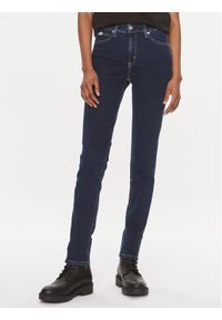 Calvin Klein Jeans Jeansy J20J221237 Granatowy Skinny Fit. Kolor: niebieski