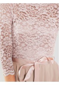 Swing Sukienka koktajlowa 77758810 Różowy Regular Fit. Kolor: różowy. Materiał: syntetyk. Styl: wizytowy