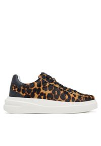 Sneakersy Guess. Kolor: brązowy