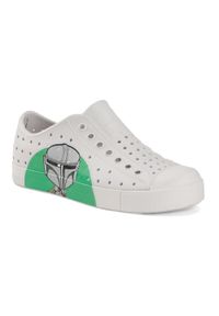 Native Shoes - Buty dziecięce Native NA-12112602 Jefferson Block Jr. Kolor: szary. Wzór: motyw z bajki. Sport: turystyka piesza