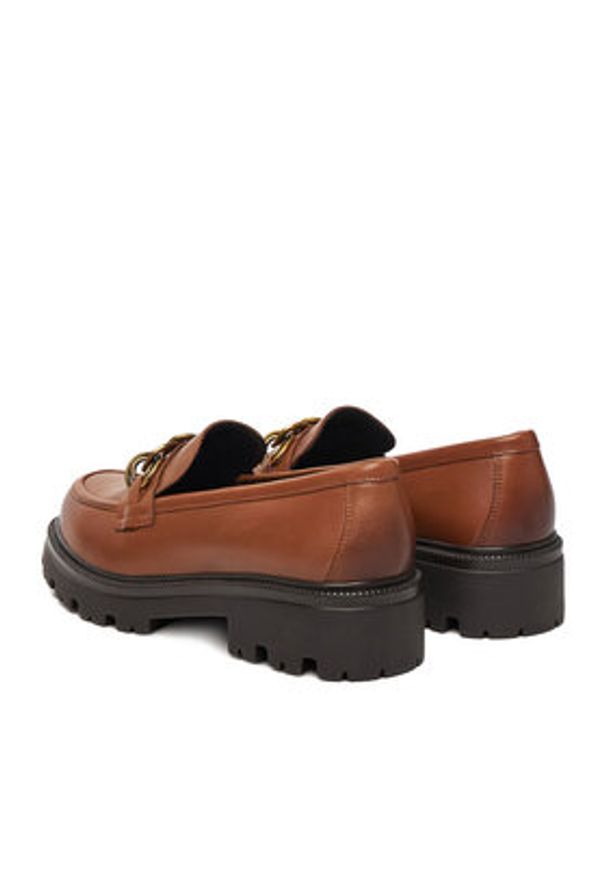 Lasocki Loafersy CEO-WI33-CSA538-SANDY-43 Brązowy. Kolor: brązowy. Materiał: skóra