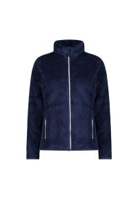 Bluza damska turystyczna CMP 38P1536. Kolor: wielokolorowy, niebieski, biały. Materiał: polar. Sport: turystyka piesza #1