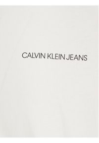 Calvin Klein Jeans Bluzka IU0IU00519 Écru Regular Fit. Materiał: bawełna #4