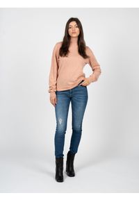 Guess Jeansy "Skinny High" | W2GA34D3ZTL | Kobieta | Niebieski. Okazja: na co dzień. Kolor: niebieski. Styl: casual