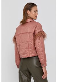 TwinSet - Twinset Kurtka damska kolor beżowy przejściowa. Kolor: beżowy #3