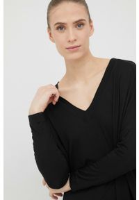 Calvin Klein Underwear koszula nocna damska kolor czarny. Kolor: czarny. Materiał: dzianina. Długość: długie #5