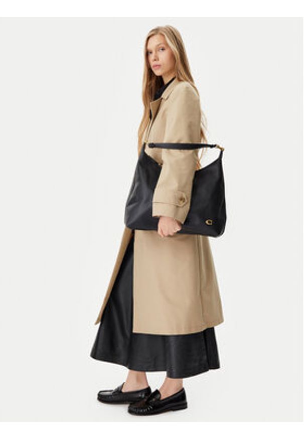 Coach Torebka Juliet CY817 Czarny. Kolor: czarny. Materiał: skórzane