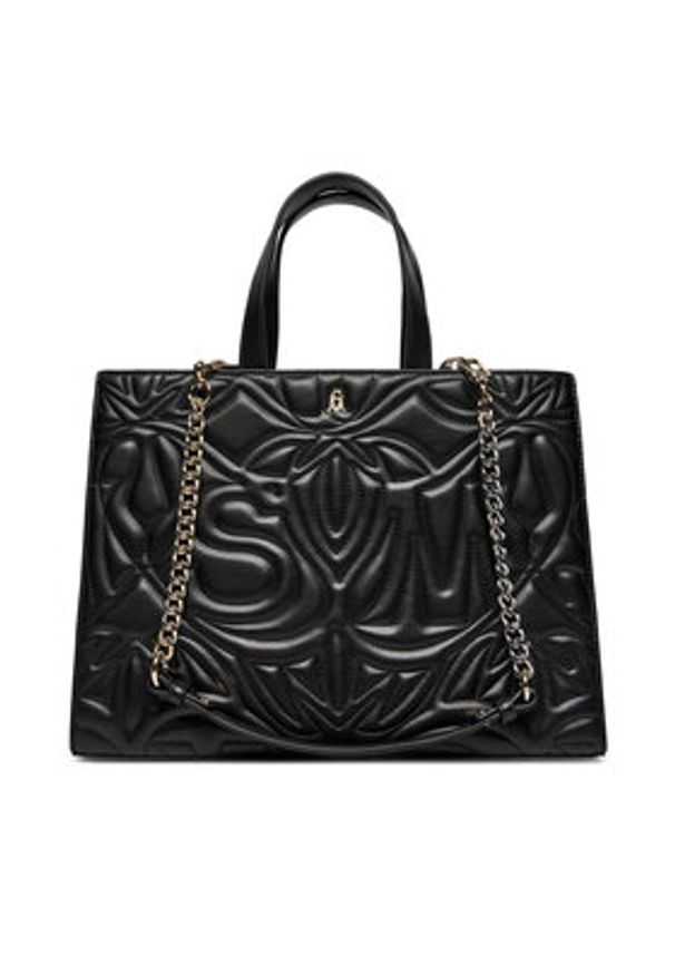 Steve Madden Torebka Bstatuss SM13001566 Czarny. Kolor: czarny. Materiał: skórzane