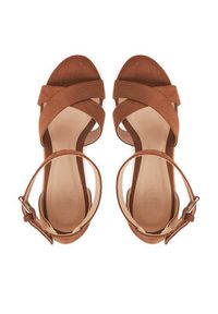 ONLY Shoes Espadryle Onlamelia-18 Mf Wedge 15335555 Brązowy. Kolor: brązowy. Materiał: skóra #5