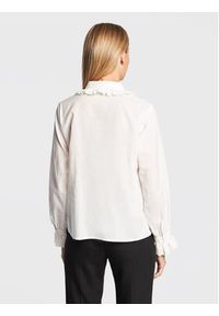 Karen by Simonsen Koszula Evelyn 10104035 Biały Regular Fit. Kolor: biały. Materiał: bawełna #4