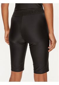 Versace Jeans Couture Szorty sportowe 76HAC1A6 Czarny Skinny Fit. Kolor: czarny. Materiał: syntetyk