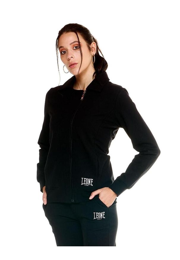 LEONE 1947 APPAREL - Damski kombinezon do hulajnogi Leone. Kolor: czarny. Materiał: tkanina, dresówka. Sport: fitness
