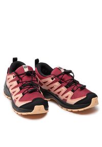 salomon - Salomon Buty do biegania Xa Pro V8 Cswp J 416144 09 W0 Różowy. Kolor: różowy. Materiał: materiał #7