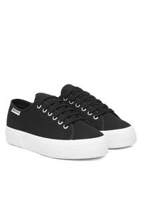 Superga Tenisówki Platform Leggera S2142ZW Czarny. Kolor: czarny. Materiał: materiał. Obcas: na platformie #5