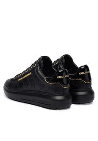 Karl Lagerfeld - KARL LAGERFELD Sneakersy KL67549E Czarny. Kolor: czarny. Materiał: skóra #3