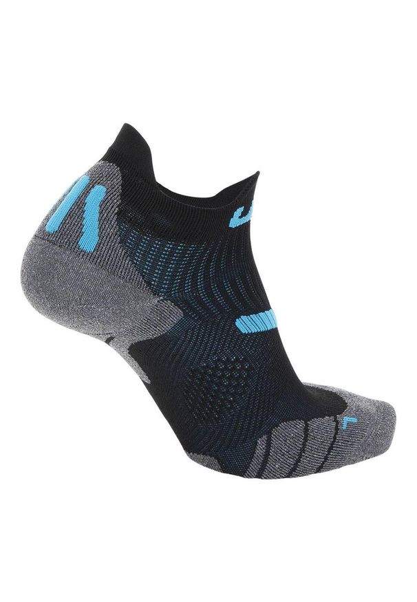 UYN - Run 2In Socks. Kolor: czarny. Sport: bieganie