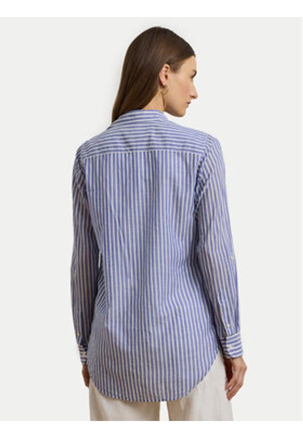 Lauren Ralph Lauren - LAUREN RALPH LAUREN Koszula 200970150001 Niebieski Relaxed Fit. Kolor: niebieski. Materiał: bawełna