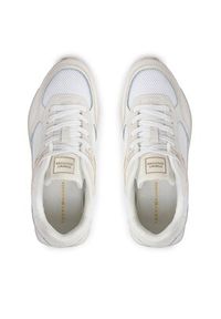 TOMMY HILFIGER - Tommy Hilfiger Sneakersy Essential Elevated Runner FW0FW07700 Biały. Kolor: biały #5