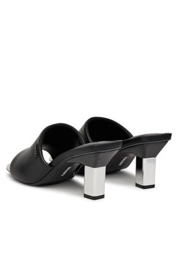 DKNY Klapki Kelley K1599369 Czarny. Kolor: czarny. Materiał: skóra
