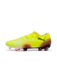 Puma - Korki PUMA FUTURE 8 ULTIMATE LOW Yell. Nosek buta: okrągły. Materiał: skóra. Szerokość cholewki: normalna
