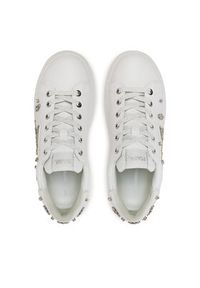 Karl Lagerfeld - KARL LAGERFELD Sneakersy Ankapri KL63525 Biały. Kolor: biały. Materiał: skóra #3