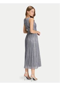 Swing Sukienka koktajlowa 5AK07900 Srebrny Regular Fit. Kolor: srebrny. Materiał: syntetyk. Styl: wizytowy #6