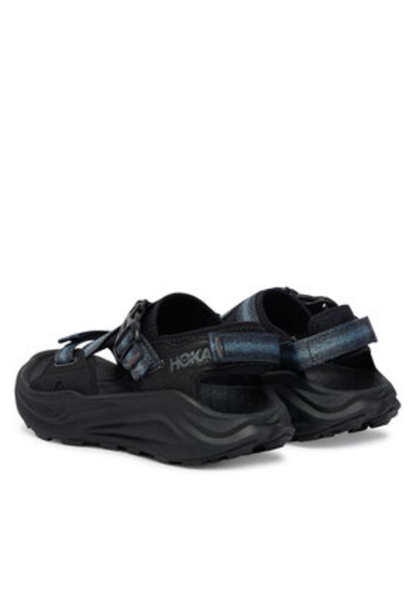 HOKA - Hoka Sandały Infini Hike TC 1162590 Czarny. Kolor: czarny. Materiał: materiał