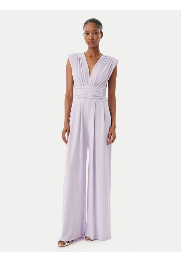 Rinascimento Kombinezon CFC0123771003 Fioletowy Regular Fit. Kolor: fioletowy. Materiał: syntetyk