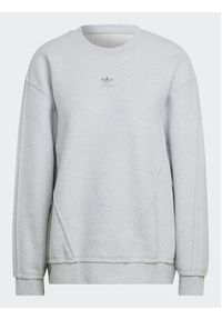 Adidas - adidas Polar Cozy HL9127 Szary Loose Fit. Kolor: szary. Materiał: bawełna #3