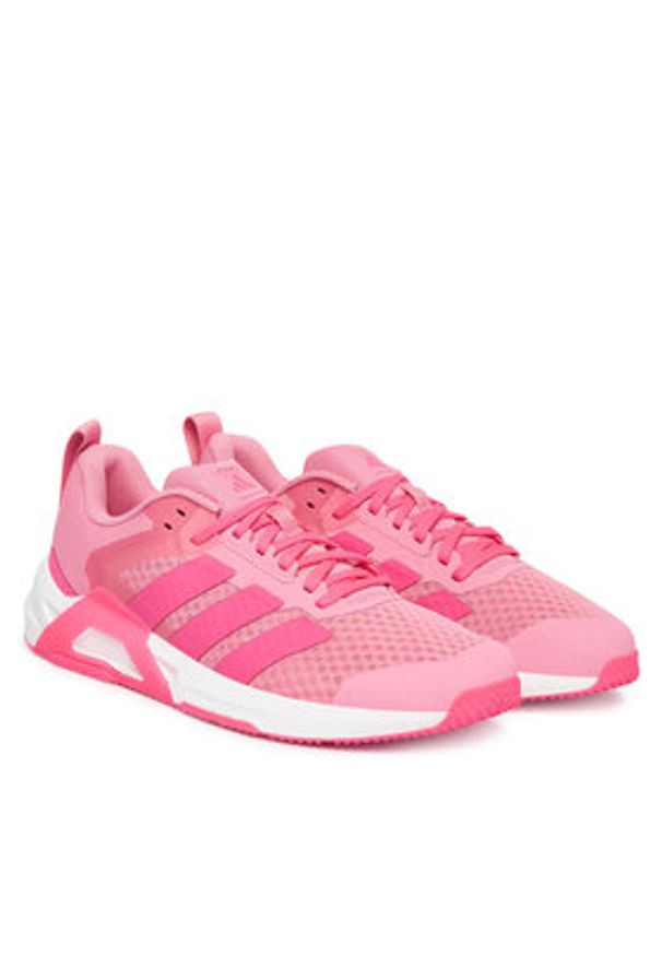 Adidas - adidas Buty na siłownię Dropset Control Trainer W KJ4208 Różowy. Kolor: różowy. Materiał: materiał. Sport: fitness