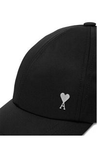 AMI PARIS Czapka z daszkiem UCP023.PA0007 Czarny. Kolor: czarny. Materiał: materiał, poliamid #3