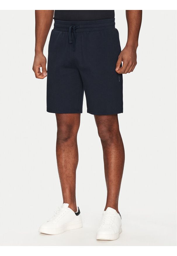 Emporio Armani Underwear Szorty sportowe EM000495 AF10790 UB102 Granatowy Regular Fit. Kolor: niebieski. Materiał: bawełna. Styl: sportowy