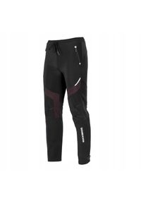ROCKBROS - Spodnie sportowe Rockbros ocieplane wiatroszczelne unisex czarne rozmiar M. Kolor: czerwony, zielony, wielokolorowy, czarny. Materiał: elastan, poliester. Sport: kolarstwo