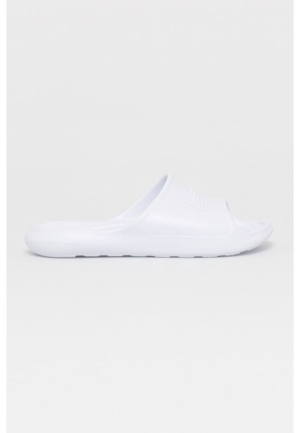 Nike Sportswear Klapki damskie kolor biały. Kolor: biały. Materiał: materiał, guma. Wzór: gładki