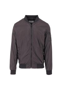 Urban Classics - Męska Lekka Kurtka Bomberka. Kolor: czarny