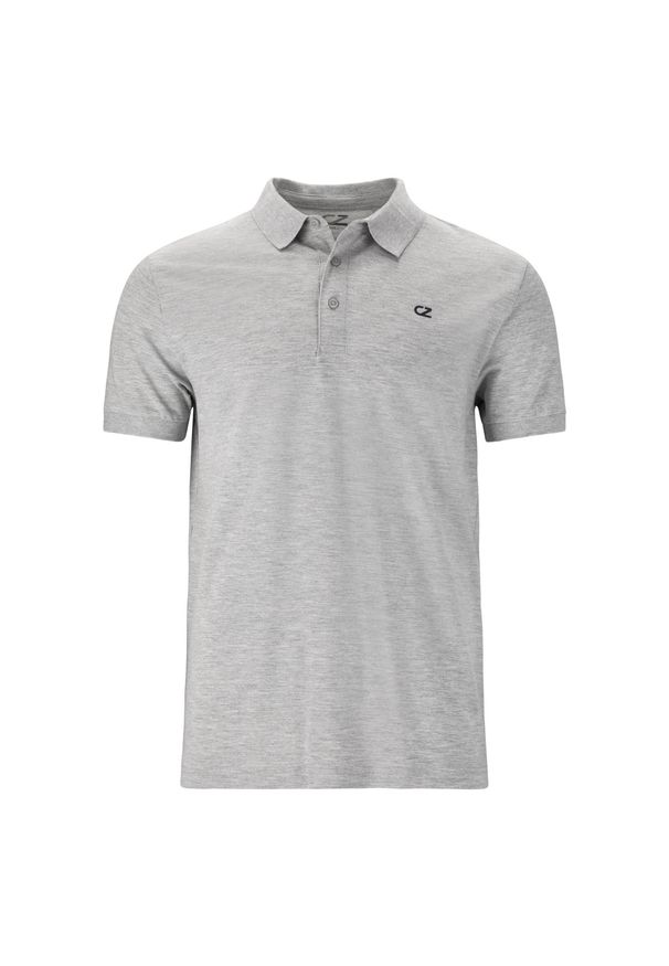 CRUZ - Polo Cruz Harrold. Okazja: na co dzień. Typ kołnierza: polo. Kolor: szary. Styl: elegancki, casual